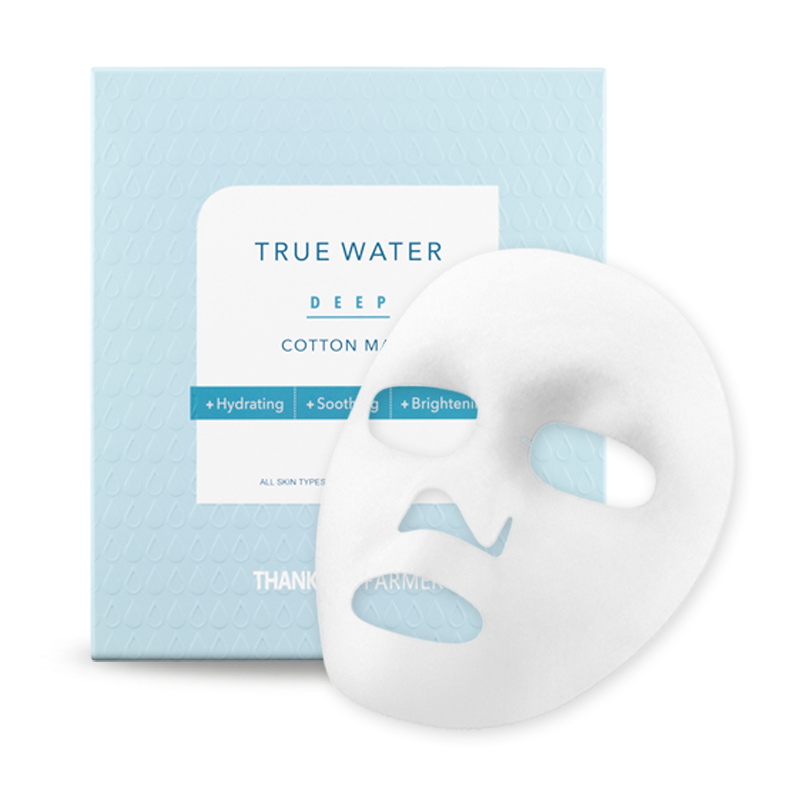 THANK YOU FARMER - TRUE WATER Deep Cotton Mask - 1τεμ.